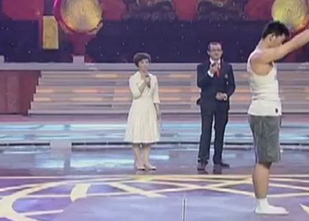 لاعب جمباز رائع