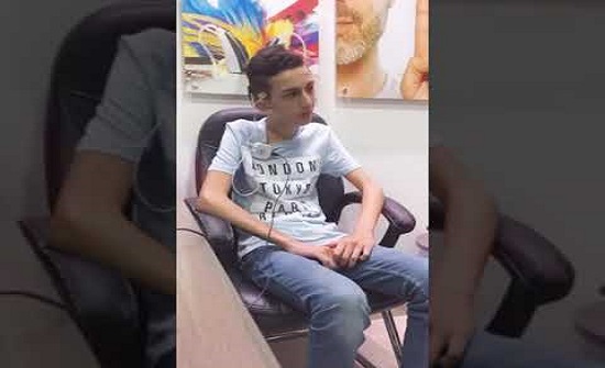 بالفيديو : رد فعل شاب يسمع لأول مرة