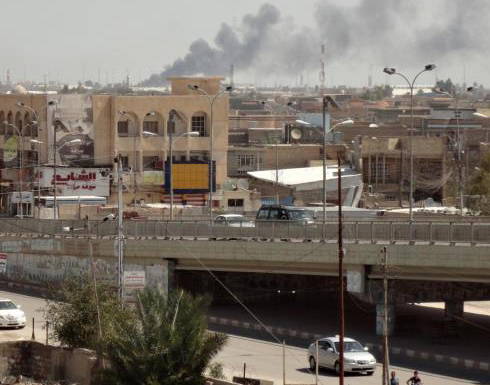 مقتل عشرات الجنود العراقيين بتفجير انتحاري في الفلوجة مقتل عشرات الجنود العراقيين بتفجير انتحاري في الفلوجة
