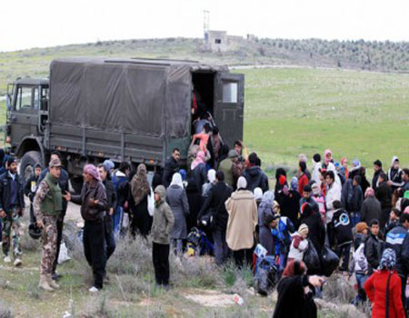 قوات حرس الحدود تستقبل 27410 لاجئين خلال الاسبوع الماضي