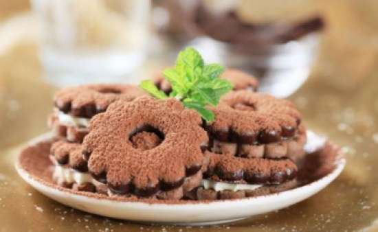 البسكويت بالكاكاو لمناسبات أطفالكِ