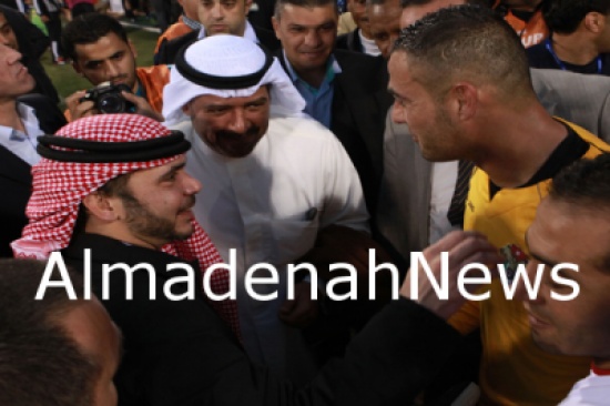 الامير علي يعبر عن فخره واعتزازه بنشامى المنتخب الوطني