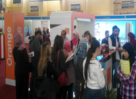 Orange الأردن الراعي الماسي للمعرض الوظيفي الخامس عشر في الجامعة الأردنية