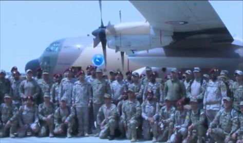 انطلاق مناورات بحرية سعودية أردنية