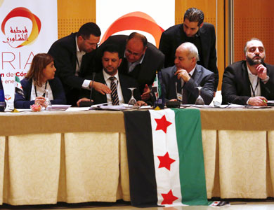 جماعات من المعارضة السورية تتفق على موقف موحد