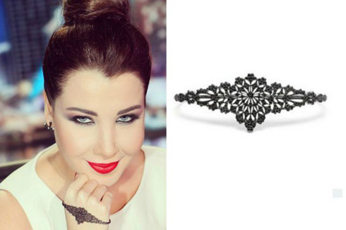 هذا ما دفعته نانسي عجرم ثمن سوارها من الألماس الاسود هذا ما دفعته نانسي عجرم ثمن سوارها من الألماس الاسود