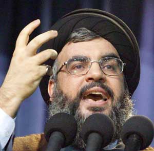 الأمين العام لحزب الله يطالب بمقاطعة فريق التحقيق في اغتيال الحريري