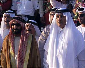 الشيخ خالد يرحل عن رأس الخيمة    