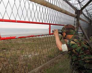 إطلاق نار بين الكوريتين    