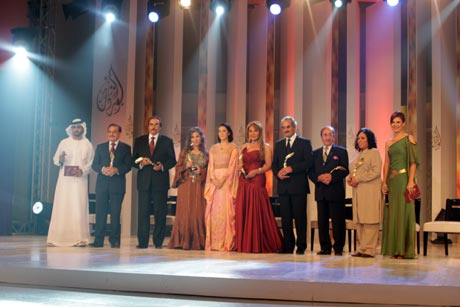 جوردن اوورد يوزع جوائزه بحضور تجمع فني غير مسبوق  