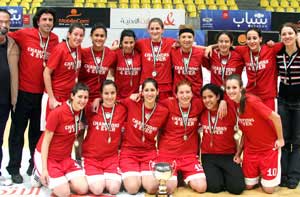 الارثوذكسي يتصدر المرحلة الاولى لدوري السيدات بكرة السلة