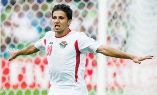 حمزة الدردور مهاجم منتخب "النشامى" تاسع هدافي العالم حمزة الدردور مهاجم منتخب "النشامى" تاسع هدافي العالم