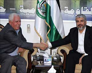 حماس وفتح تلتقيان بدمشق