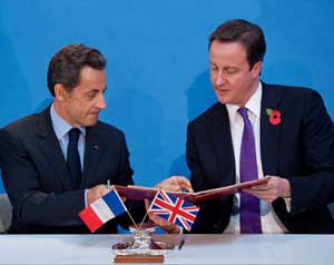 بريطانيا وفرنسا تعززان تعاونهما العسكري  