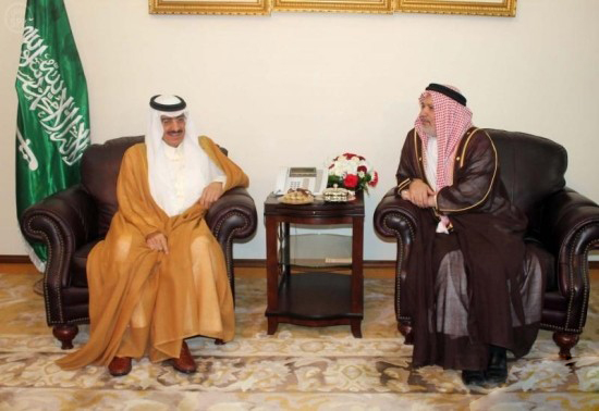 وزير الحج السعودي يستقبل وزير الاوقاف الاردني