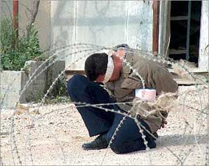 انتهاكات لحقوق المعتقلين الفلسطينيين 