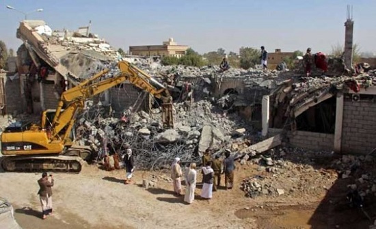 التحالف يعلن بدء عملية عسكرية ضد أهداف حوثية في صنعاء التحالف يعلن بدء عملية عسكرية ضد أهداف حوثية في صنعاء