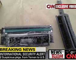 إبطال طرد قبل دقائق من انفجاره