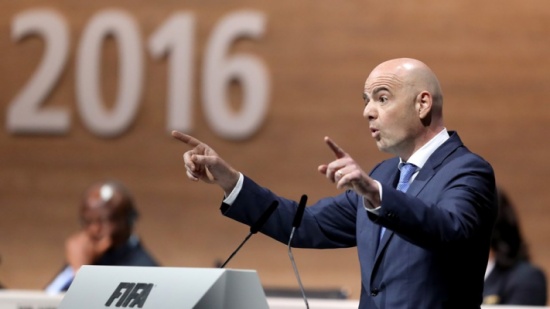 انتخاب السويسري جياني انفانتينو رئيساً للفيفا انتخاب السويسري جياني انفانتينو رئيساً للفيفا
