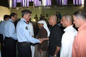  ودع اللواء محمد الرقاد صباح اليوم بعثة حج الأمن العام 