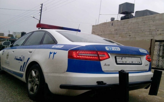 إصابة 3 من رجال الأمن بالرمثا بمطارده وإنقلاب سيارتهم ( أسماء )