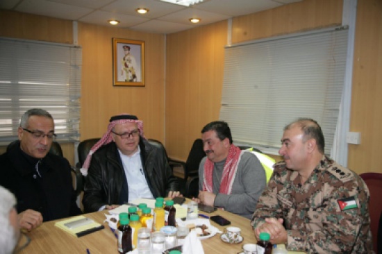 وزيرا الصحة والاشغال العامة يزوران موقع مستشفى السلط الجديد وزيرا الصحة والاشغال العامة يزوران موقع مستشفى السلط الجديد