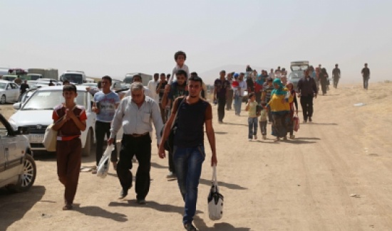 الأمم المتحدة: 4000 نازح من الموصل يوميا الأمم المتحدة: 4000 نازح من الموصل يوميا