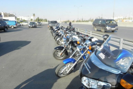 مسيرة كرنفالية للدراجات النارية احتفالا بعيد ميلاد الملك مسيرة كرنفالية للدراجات النارية احتفالا بعيد ميلاد الملك