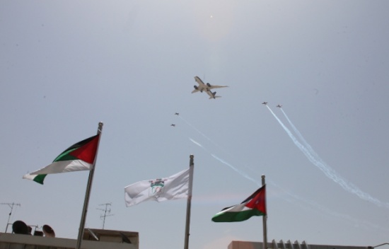 عرض لمجسم الثورة العربية الكبرى بمدرسة نور الحسين