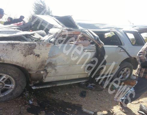 بالصور : وفاة و6 اصابات في حادث تدهور بمدينة معان بالصور : وفاة و6 اصابات في حادث تدهور بمدينة معان
