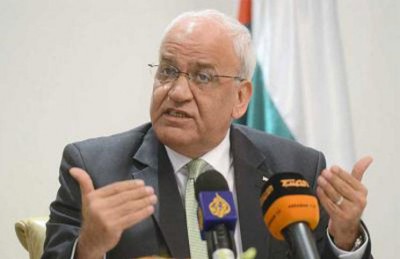 عريقات: الأقصى والقدس أهم من اي عاصمة عربية ونطالب بالحماية الدولية