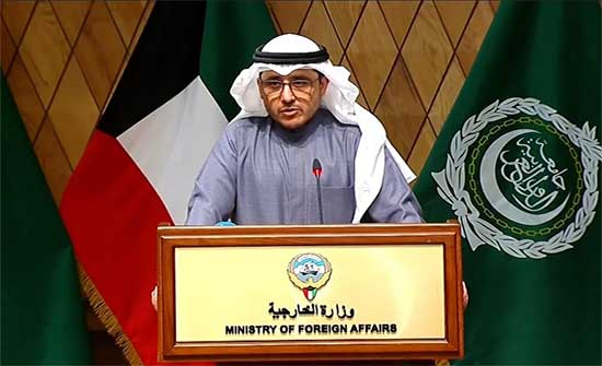 عقب الاجتماع العربي.. وزير خارجية الكويت: وصلنا رد لبنان وهو قيد الدراسة خليجيا عقب الاجتماع العربي.. وزير خارجية الكويت: وصلنا رد لبنان وهو قيد الدراسة خليجيا