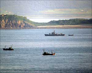 تبادل للقصف بين الكوريتين   