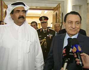 قضايا المنطقة بقمة قطرية مصرية