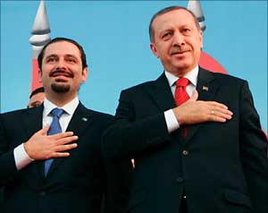 أردوغان يدعو اللبنانيين لتوافق داخلي 