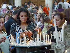 مسيحيون عراقيون ينزحون إلى كردستان مؤقتا للبحث عن "محطة نهائية"