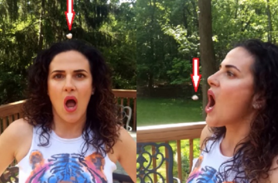 "خدعة اللبان" .. هل تستطيعون تجربة ما تقوم به هذه الفتاة!؟