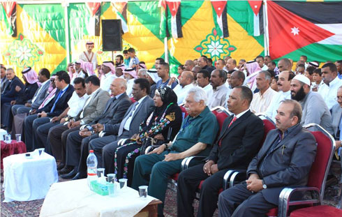 امين عمان يرعى إشهار رابطة اهالي خريبة السوق