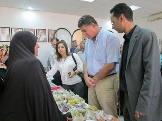 الأمانة تفتتح سوق حسبان الريفي ( صور )