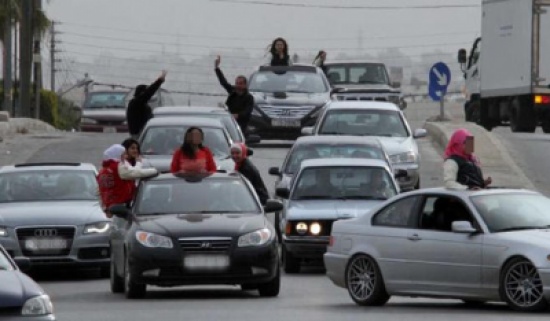 950 مخالفة مرورية احتفاء بنتائج "التوجيهي"