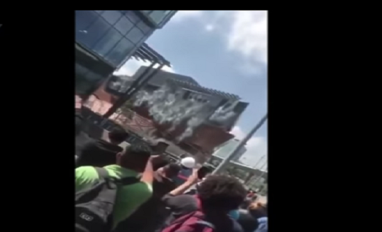 بالفيديو : لحظة انهيار مركز تجاري حديث البناء في مكسيكو بالفيديو : لحظة انهيار مركز تجاري حديث البناء في مكسيكو