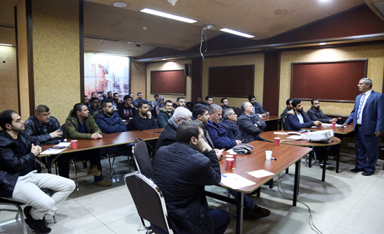 "مهندسو المناجم والتعدين" يختتمون دورة "مقدمة في أعمال الدعم والتثبيت والإشراف عليها" "مهندسو المناجم والتعدين" يختتمون دورة "مقدمة في أعمال الدعم والتثبيت والإشراف عليها"