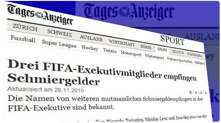 صحيفة سويسرية تتحدث عن فضيحة في الفيفا