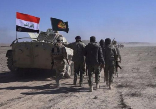 معارك بين الحشد وتنظيم الدولة على الحدود السورية معارك بين الحشد وتنظيم الدولة على الحدود السورية