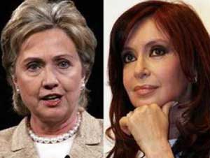  ويكيليكس يفجر "خناقة نسوان" بين هيلاري كلينتون ورئيسة الأرجنتين