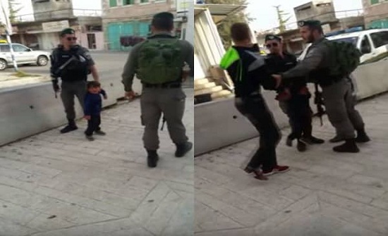 شاهد: إسرائيليون يحتجزون طفلا عمره 3 سنوات! شاهد: إسرائيليون يحتجزون طفلا عمره 3 سنوات!