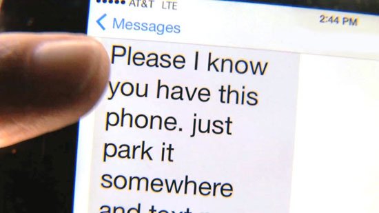 بالصور.. امرأة تقنع لص بإعادة سيارتها بعد سرقتها عبر الرسائل  !