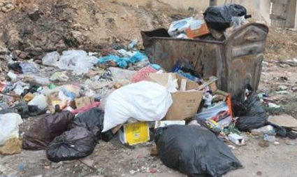 مطالب بمتابعة اوضاع النظافة بعجلون