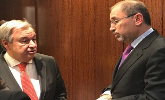 الصفدي : الأردن يتحمل أعباء تفوق قدرته ويحتاج دعما دوليا وافيا الصفدي : الأردن يتحمل أعباء تفوق قدرته ويحتاج دعما دوليا وافيا