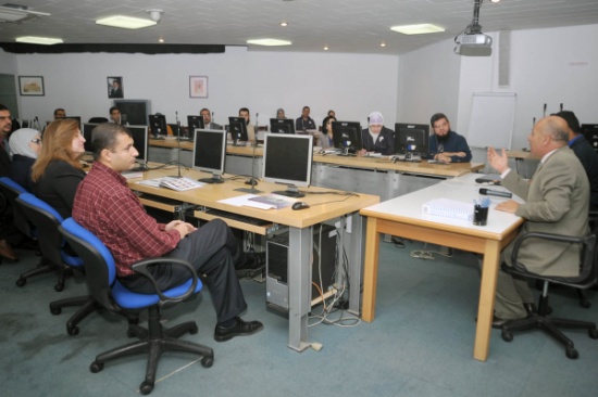 ورشة لاعضاء هيئة التدريس الجدد في جامعة التكنولوجيا